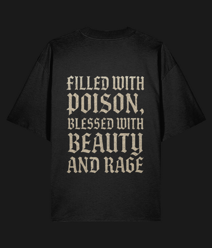 ANG3L POISON & BEAUTY OVERSIZED GOTHIC T-SHIRT ⚠️
Low stock. Once it’s gone, it’s gone forever. This piece will never be restocked.