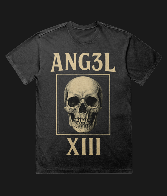 ANG3L XIII ACID WASH T-SHIRT