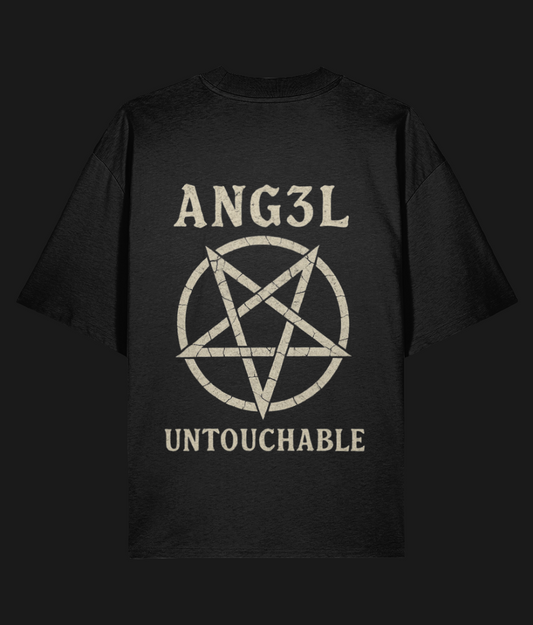 ANG3L UNTOUCHABLE OVERSIZED GRAPHIC T-SHIRT