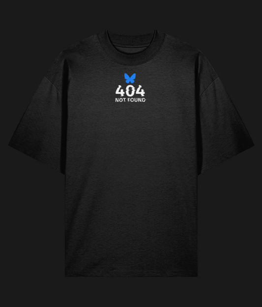 ANG3L // SYSTEM.555 "404 NOT FOUND" OVERSIZED T-SHIRT (Only 8 left - won't be restocked)