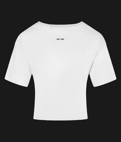 ANG3L Skeletal Heart Crop Tee – Est. 2025 ( Only 5 left - won't be restocked)