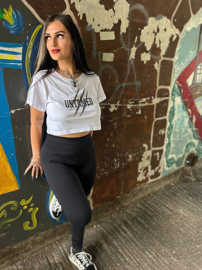 ANG3L UNTAMED CROP TOP ⚡
Only a few left. Untamed cannot be contained — neither can you. Once it’s gone, it’s gone forever.